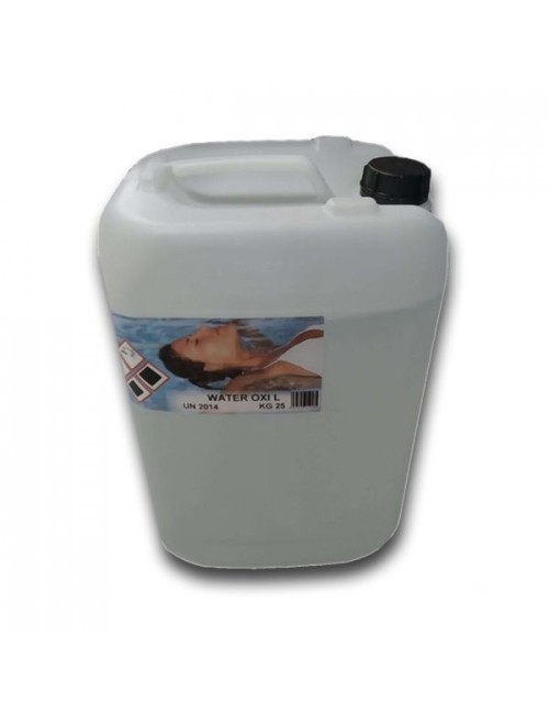 Water Oxi Tanica 25 kg - Ossigeno Attivo Disinfezione e Trattamento dell'acqua - VENDITA PROIBITA AI PRIVATI