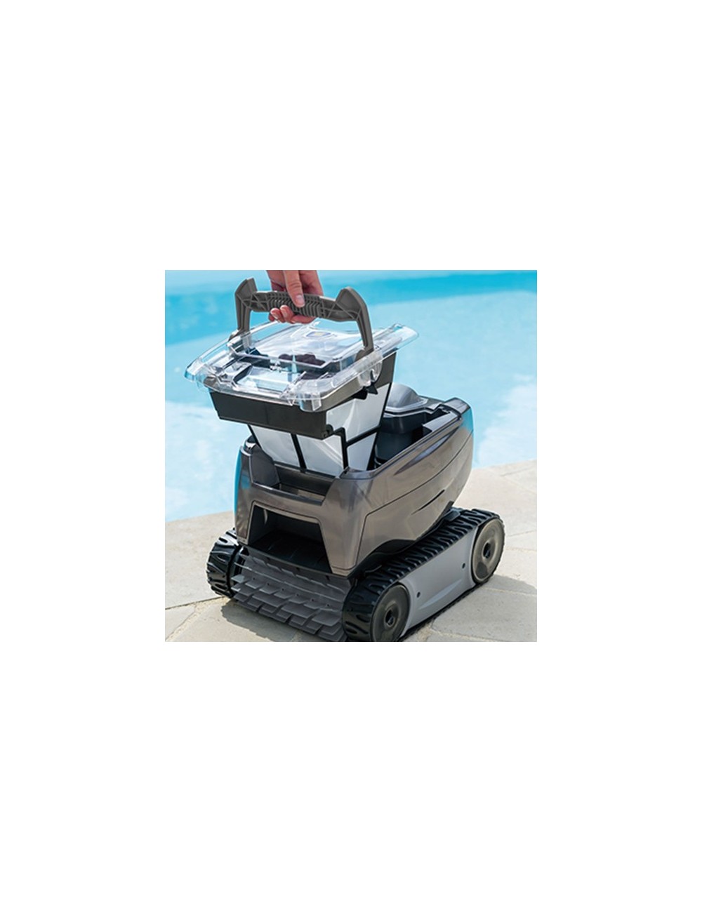 Robot Piscina Zodiac Tornax OT 3200 - Cavo 16,5 MT Pulizia del Fondo Piscine Interrate e Fuori Terra a Pareti Rigide