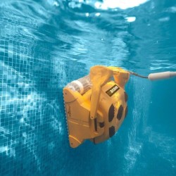 Robot Piscina Dolphin Pulitore automatico Wave 100 gyro con Spazzole Combinate
