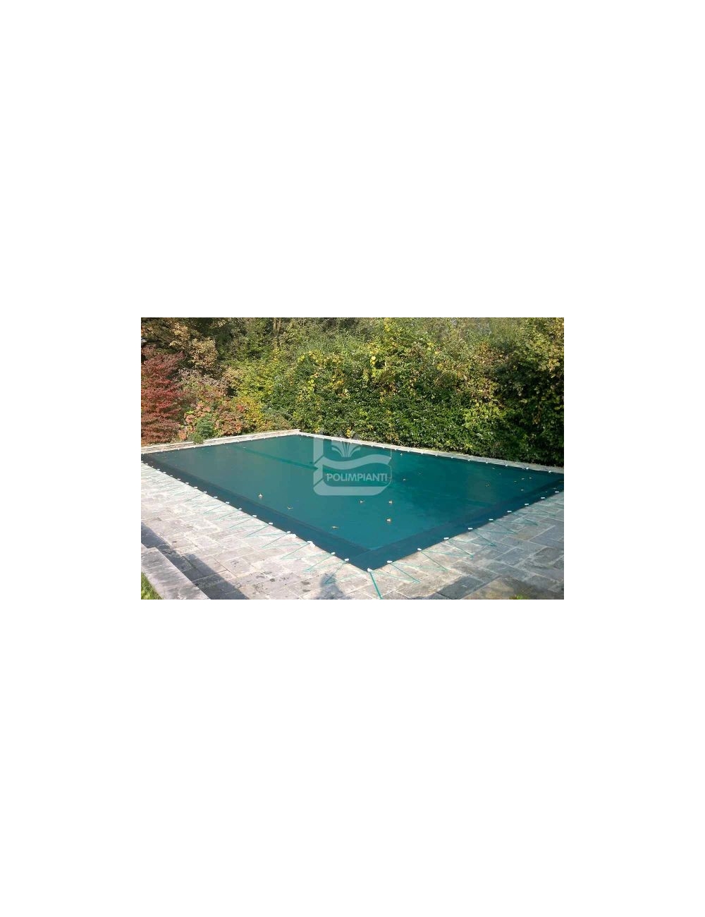 Polimpianti WINCOGRILL - Copertura invernale, Drenante, tesa per piscine simmetriche non rettangolari