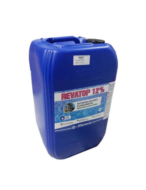 Mareva REVATOP 12% 20 kg - Ossigeno attivo liquido Piscine