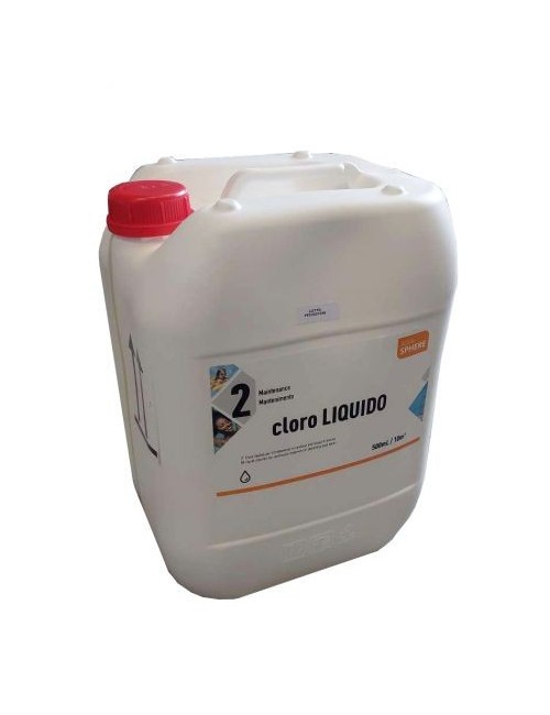 Aqua Sphere Cloro Liquido 25 kg - Ipoclorito di Sodio 14-15%