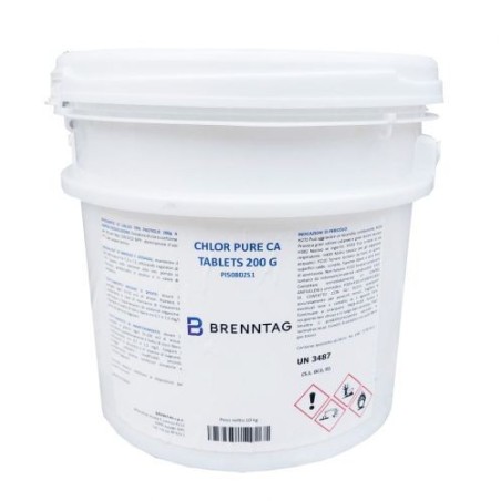 Brenntag Chlore Pure CA Tablets 10 kg  - Ipoclorito di calcio 70% in pastiglie
