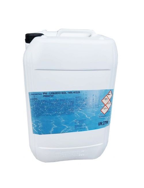 Brenntag pH- Liquido 14% 25 kg - Riduttore di pH