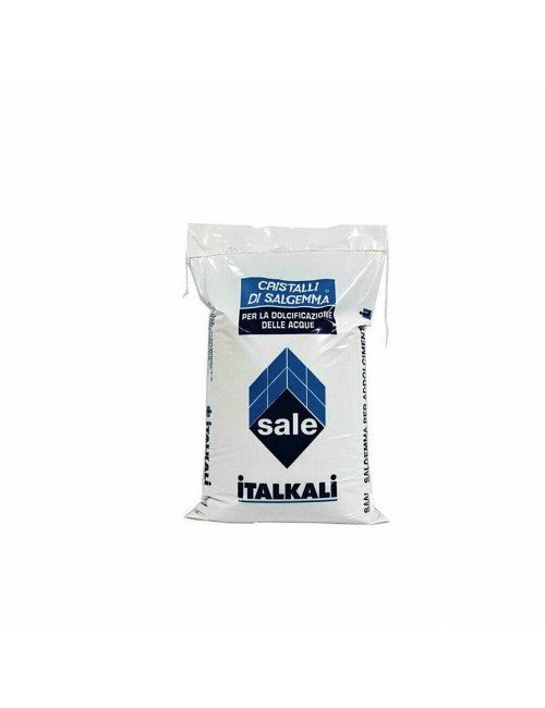 Italkali Cristalli di Salgemma per Addolcitore delle acqua - Sale 10 kg