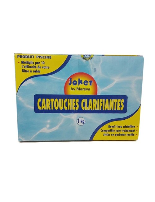 Joker by Mareva Cartouches Clarifiantes 1 kg - Cartucce Flocculante Chiarificante