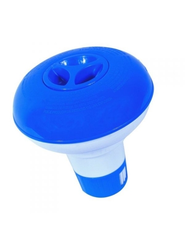 Blue bay Mini dosatore galleggiante - Dispenser 13 Cm Circa Per Pastiglie Cloro Bromo