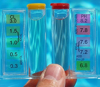 Misuratore / Tester di pH / pHmetro e Cloro per Piscine / Acqua / Spa  (PC-102)